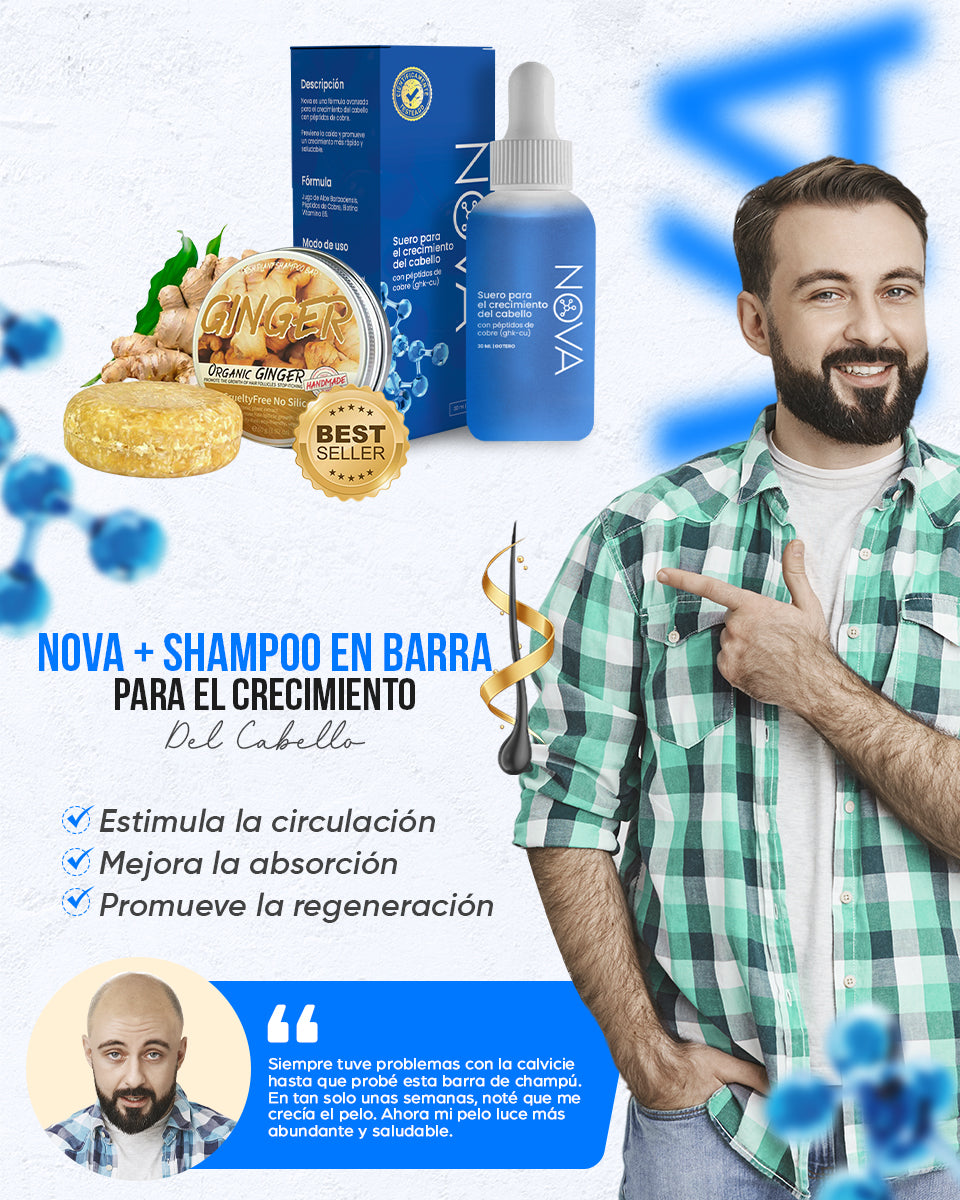 BARRA DE CHAMPU JENGIBRE JGN01