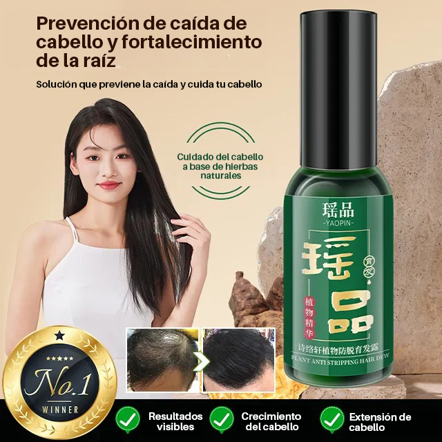 YAOPIN-SOLUCIÓN ANTICAÍDA Y CRECIMIENTO DEL CABELLO